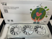 XFX Mercury AMD Radeon RX 9070XT OC White Gaming Edition with RGB- RX-97TRGBBW9 | A+ Grade – Excellent Condition, Tested & Verified, Comes with Original Box XFX