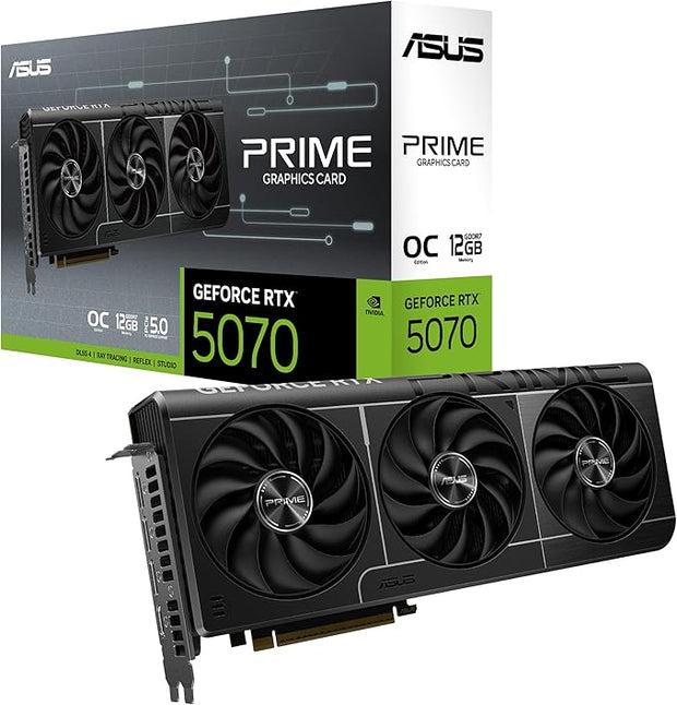ASUS PRIME RTX5070 OC, PCIe5, 12GB DDR7- 90YV0M10-M0NA00 ASUS