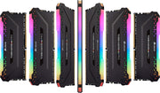 Corsair VENGEANCE RGB PRO DDR4 32GB (2x16GB) 3600MHz CL18 – AMD Ryzen, iCUE Compatible – Black (CMW32GX4M2Z3600C18)