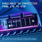 WD_BLACK SN850P 2TB PS5 SSD – Official PS5 NVMe, Up to 7300MB/s, M.2 with Heatsink, Internal Gaming Drive- WDBBYV0020BNC-WRSN WD_BLACK