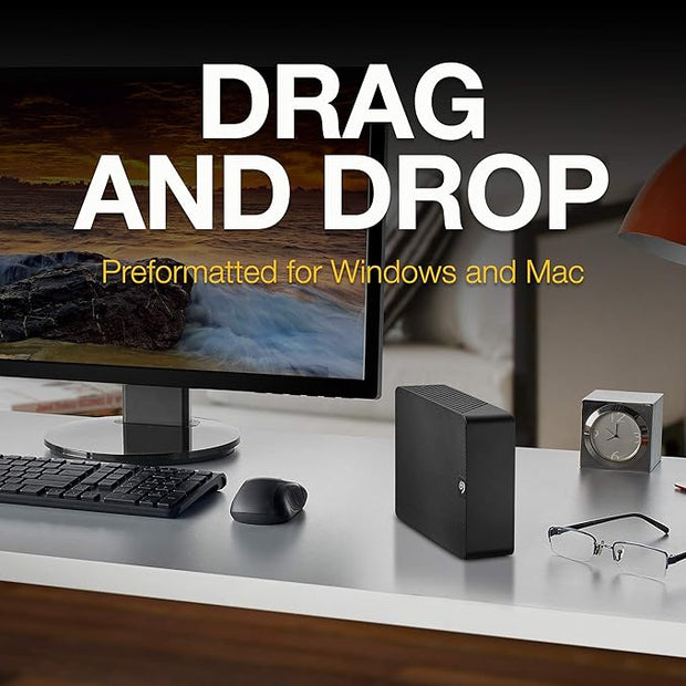 Seagate Expansion 6TB Desktop External Hard Drive – USB 3.0, with Data Rescue Services- STKP6000400 Seagate