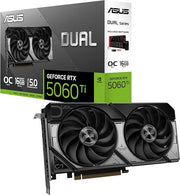 ASUS Dual GeForce RTX™ 5060 Ti 16GB GDDR7 - 90YV0MH0-M0NA00 | A+ Grade – Excellent Condition, Tested & Verified, Comes with Original Box ASUS