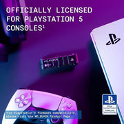 WD_BLACK SN850P 2TB PS5 SSD – Official PS5 NVMe, Up to 7300MB/s, M.2 with Heatsink, Internal Gaming Drive- WDBBYV0020BNC-WRSN WD_BLACK