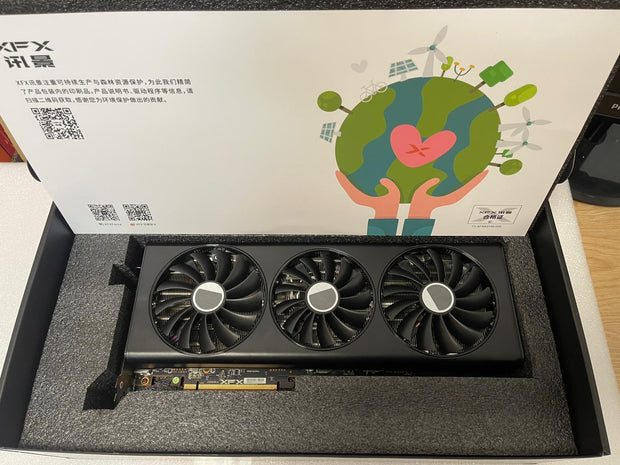 XFX Speedster QICK 319 Radeon RX7800 XT CORE, 16GB - RX-78TQICKF9 | A+ Grade – Excellent Condition, Tested & Verified, Comes with Original Box XFX