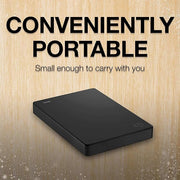 Seagate 4TB Portable External Hard Drive – Dark Grey, for PC, Mac & Laptop, with Data Rescue- STGX4000400 Seagate