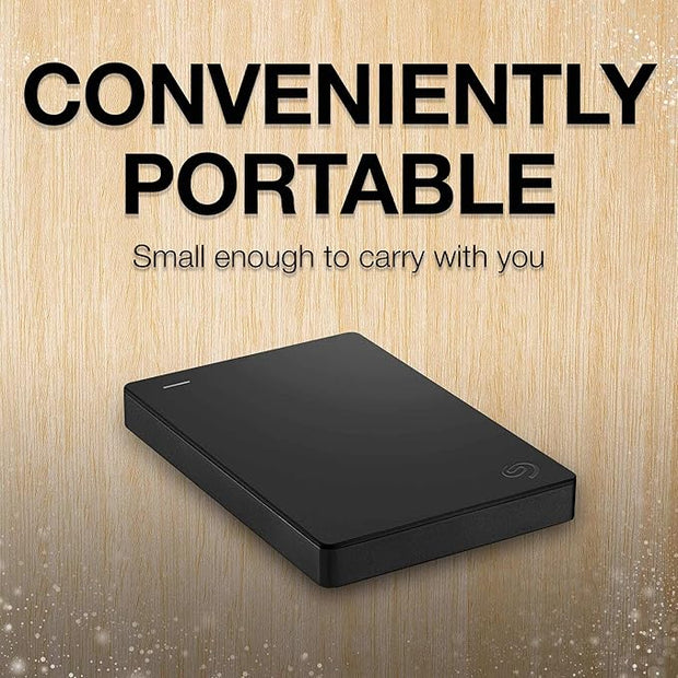 Seagate 5TB Portable External Hard Drive – Dark Grey, for PC, Mac & Laptop, with Data Rescue - STGX5000400 Seagate
