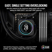 Corsair VENGEANCE DDR5 32GB (2x16GB) 6000MHz CL30 – AMD EXPO, Intel XMP 3.0 – Grey (CMK32GX5M2B6000Z30)