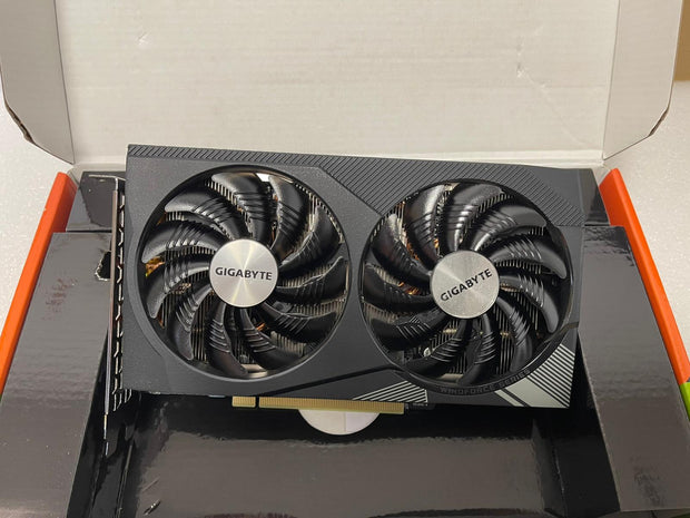 Gigabyte GeForce RTX 3060 WINDFORCE OC V2 – 12GB GDDR6, 192-bit, PCIe 4.0, 1792MHz, 2x DP 1.4, 2x HDMI 2.1, Ampere – GV-N3060WF2OC-12GD| A+ Grade – Excellent Condition, Tested & Verified, Comes with Original Box Gigabyte