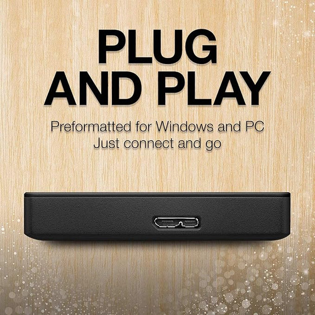 Seagate 5TB Portable External Hard Drive – Dark Grey, for PC, Mac & Laptop, with Data Rescue - STGX5000400 Seagate