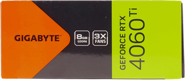 Gigabyte GeForce RTX 4060 Ti EAGLE – 8GB GDDR6 18Gbps, 128-bit, PCIe 4.0, 2x DP 1.4, 2x HDMI 2.1a, DLSS 3, Ada Lovelace – GV-N406TEAGLE-8GD