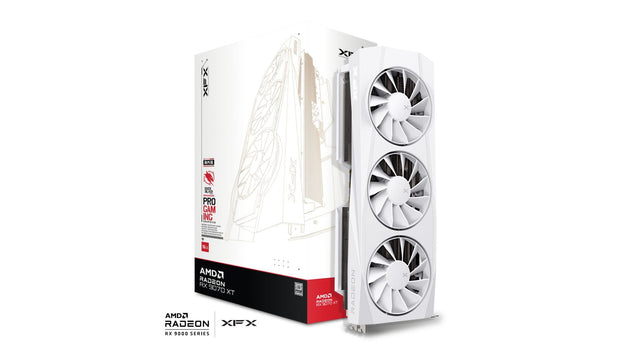 XFX Quicksilver RX 9070 XT 16GB White Digie