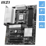 MSI PRO B850-P WIFI Motherboard, ATX - Supports AMD Ryzen 9000/8000/7000, AM5, DDR5, PCIe 5.0/4.0 x16, M.2 Gen5, Wi-Fi 7, 5G LAN