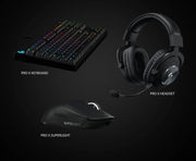 Logitech G PRO SUPERLIGHT Wireless Gaming Mouse – Ultra-Lightweight 63g, HERO 25K Sensor, 25,600 DPI, 5 Programmable Buttons, Long Battery Life – Black - 910-005881