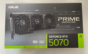 ASUS Prime GeForce RTX 5070 12GB GDDR7 SFF-Ready Graphics Card (PCIe 5.0, HDMI/DP 2.1, Dual BIOS, Axial-Tech Fans)-90YV0M11-M0NA00 | A+ Grade – Excellent Condition, Tested & Verified, Comes with Original Box ASUS