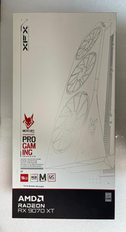 XFX Mercury AMD Radeon RX 9070XT OC White Magnetic Air Edition with RGB - RX-97TMARGW9 | A+ Grade – Excellent Condition, Tested & Verified, Comes with Original Box XFX