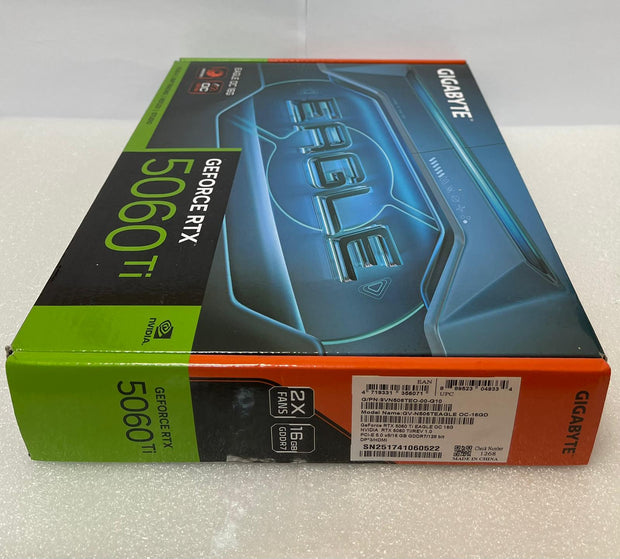 GeForce RTX™ 5060 Ti EAGLE OC 16G - GV-N506TEAGLE OC-16GD | A+ Grade – Excellent Condition, Tested & Verified, Comes with Original Box Gigabyte