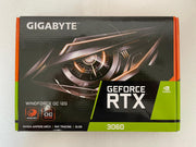 Gigabyte GeForce RTX 3060 WINDFORCE OC V2 – 12GB GDDR6, 192-bit, PCIe 4.0, 1792MHz, 2x DP 1.4, 2x HDMI 2.1, Ampere – GV-N3060WF2OC-12GD| A+ Grade – Excellent Condition, Tested & Verified, Comes with Original Box Gigabyte